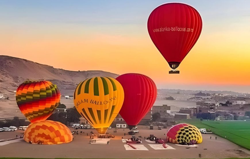 Воздушный шар в Луксоре из Хургады( популярные экскурсии)