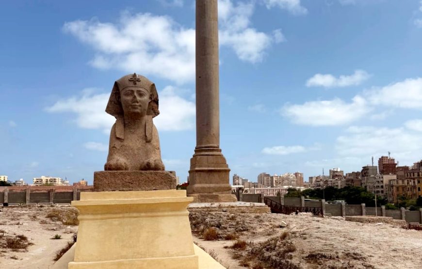 Экскурсия на пирамиды в Каир+Александрию из Хургады( автобус ) на 2 дня