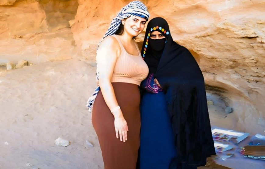 Нстоящий оазис, каньоны и бедуинская семья