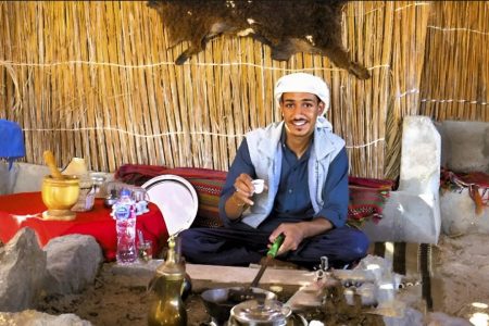 Нстоящий оазис, каньоны и бедуинская семья