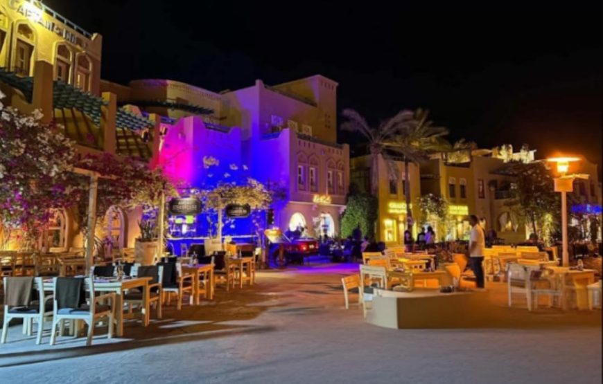 Закат в Эль-Гуна ( на авто )