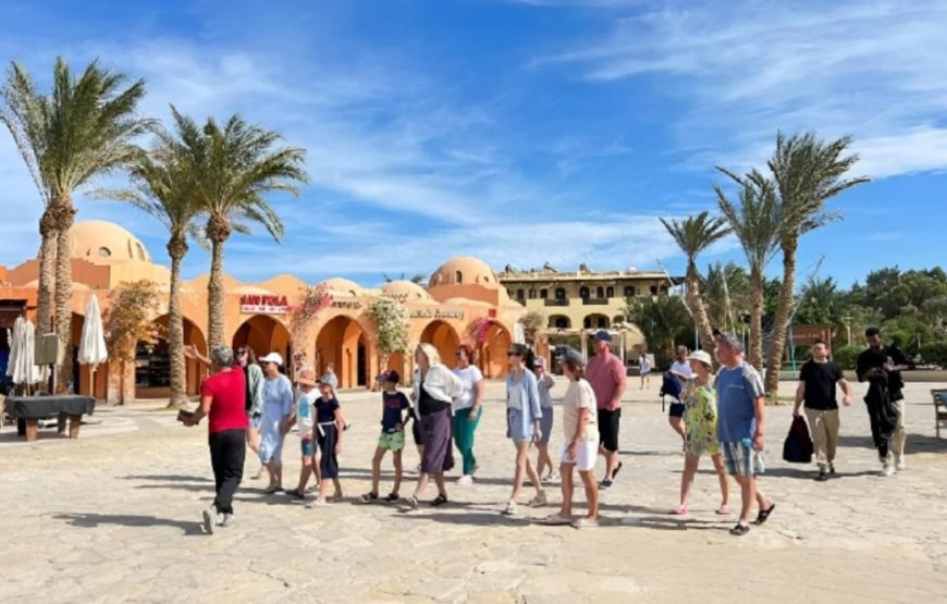 Закат в Эль-Гуна ( на авто )