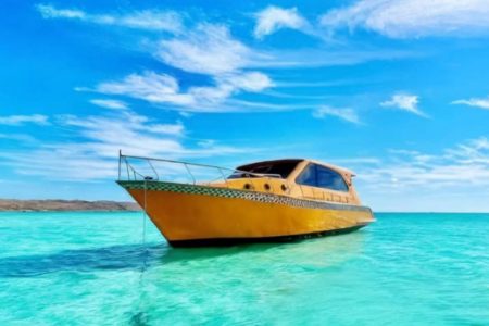 Белый остров и вечерняя Хургада