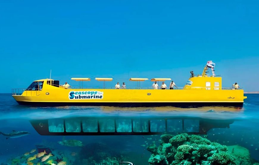 Батискаф в Шарме ( полу-подводная лодка )