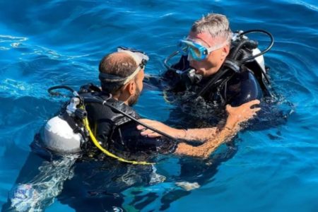 Дайвинг с берега в Шарм-Эль-Шейхе