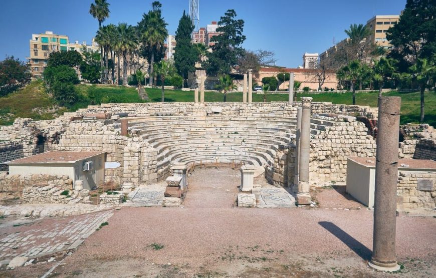 Экскурсия на пирамиды в Каир+Александрию из Хургады( автобус ) на 2 дня