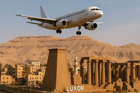 Экскурсия в Луксор на самолёте (Мини-группа из Хургады)